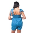 thumbnail image 2 of Overol Maternidad Corto Mezclilla Fresco Cómodo Overol Mujer Embarazo Casual Ajustable Color Azul Claro, 2 of 3