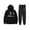 Black-YM9476, variant on The Idea of You Hoodies Jogger Pants 2 Pieces Sets Fashion Sweatshirt Sweatpant Suit