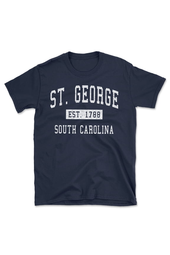 St. George South Carolina Classic Established Men's Cotton T-Shirt