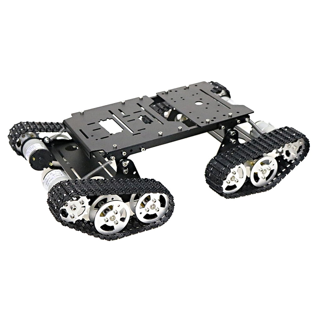 1pc Shock Absorption Tank Chassis Robot Intelligent Car for Raspberry Pi 