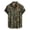 Camel, variant on Mens Vintage Printed Shirt Short Sleeve Button Down Tops Casual Floral Summer Beach Shirt M