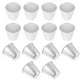 thumbnail image 4 of EeaseMX 15 moldes de aleación de aluminio duraderos para pasteles, pudines y repostería (plateados), 4 of 7
