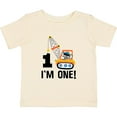 thumbnail image 3 of Inktastic First Birthday Construction Truck 1 Year Old Boys Baby T-Shirt, 3 of 5