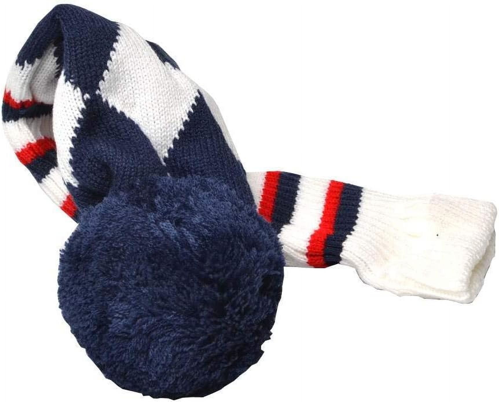 Knitted Golf Club Head Covers for Driver and Fairway Woods Headcovers Set (pack of 3)
