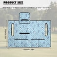 thumbnail image 7 of Xoenoiee Sky Blue Skull Golf Print Golf Cart Seat Covers, Universal Golf Cart Seat Towel Blanket with 4 Front Pockets & Nonskid Bottom for EZGO, Yamaha, Club Car and More 2 Person Seats Golf Carts, 7 of 7