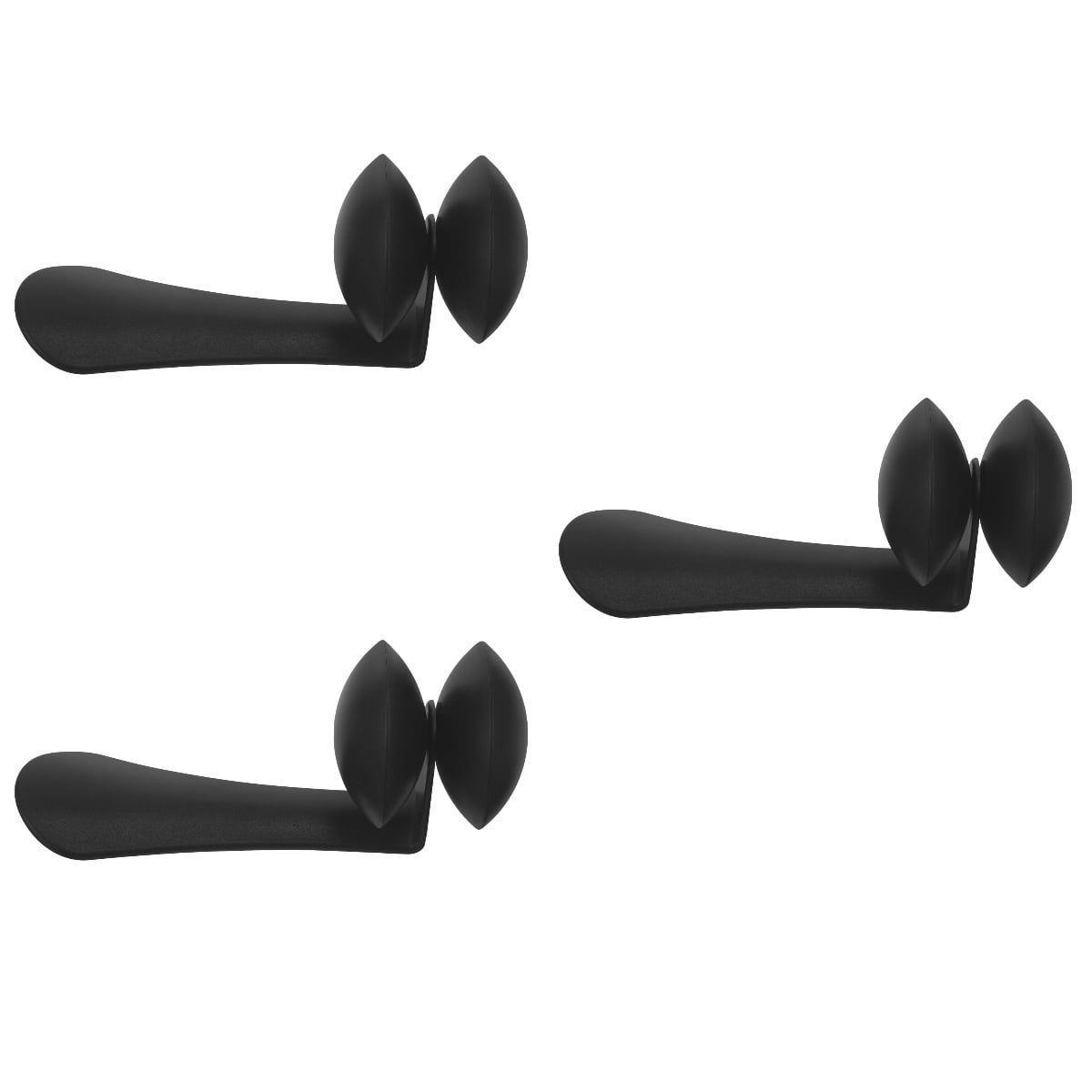 OUNONA 3pcs Perform Tambourine Foot Tambourine Percussion Instrument Accompaniment Foot Shaker