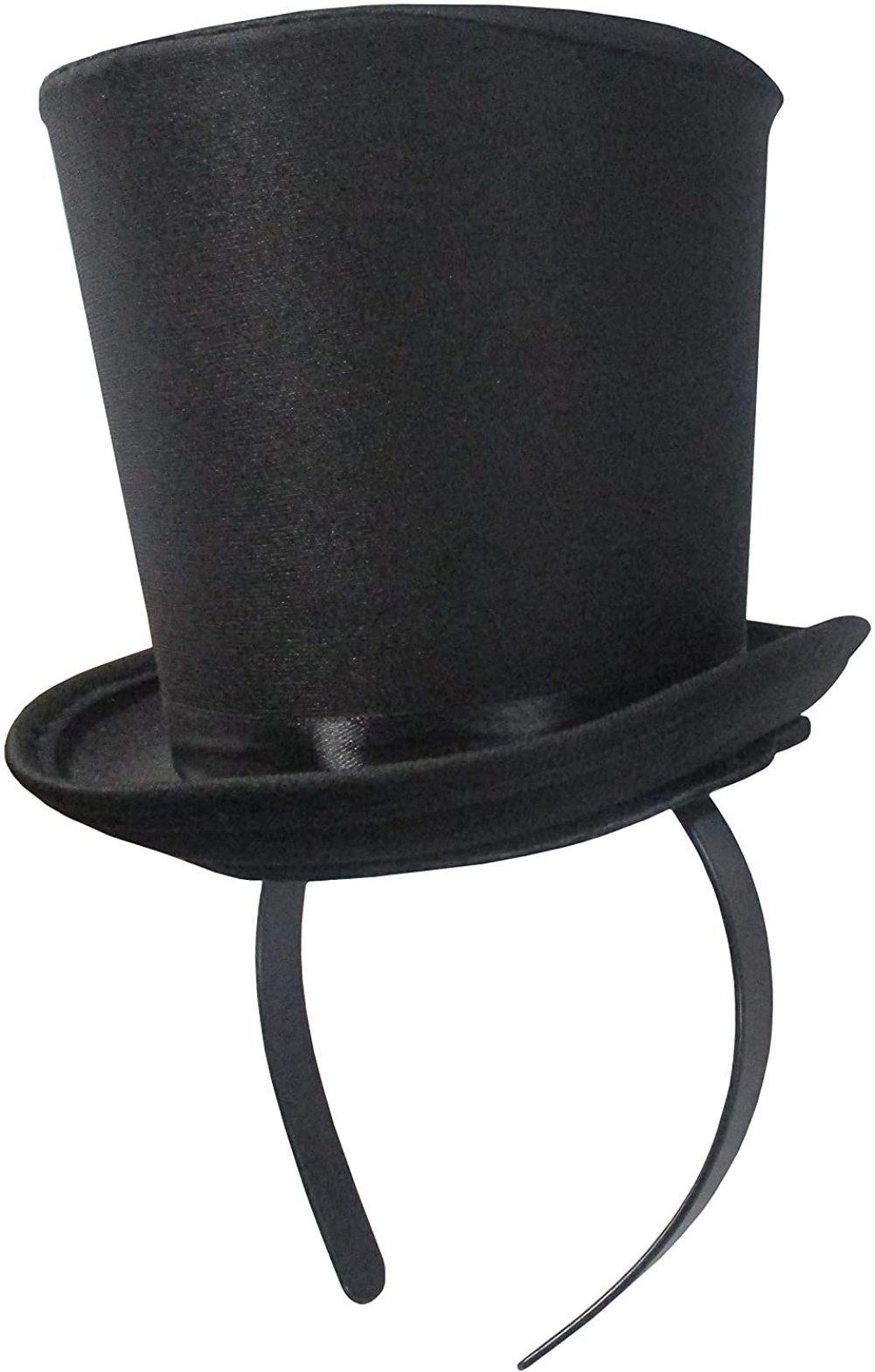 Black Mini Top Hat Headband, Roaring 