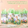 thumbnail image 3 of Bolsas de regalo para fiestas, paquete de 36 unidades, Jungle Safari, Woodland, con temática de animales, 3 of 9