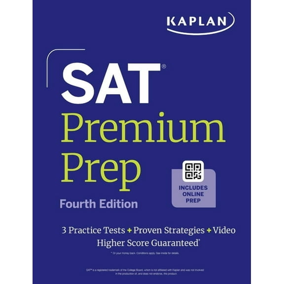 Kaplan Test Prep SAT Premium Prep: Fourth Edition, (Paperback)