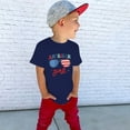 thumbnail image 2 of Utlike Independence Day Boys T Shirts Kids Short Sleeve American Flag T-Shirt For Summer Toddler Unisex Patriotic Tees For Outdoor 4th Of July Boys Basic Top Size 12 Years-13 Years, 2 of 6