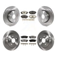 thumbnail image 1 of Transit Auto Front Rear Disc Brake Rotors and Ceramic Pads Kit for Car 2018 Toyota C-HR K8T-103242, 1 of 11