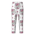 thumbnail image 2 of Salouo Cartoon Poodle Dog Pattern Boys Pajama Pants,Long Sleep Pants for Girls Soft Lounge Pj Bottoms Sleep Pants with Pockets-Medium, 2 of 6