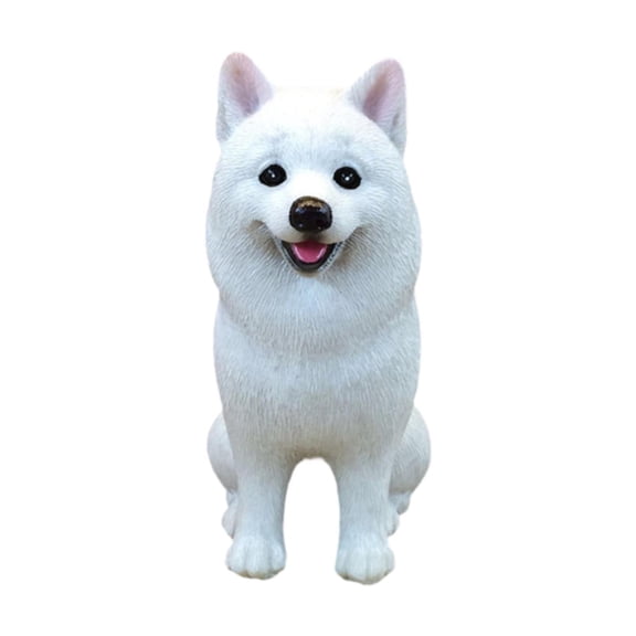 Puppy Statue Car Decoration Portable Sturdy Resin Craft Auto Interior Desk Decor