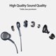 thumbnail image 4 of 2 unidades de auriculares intrauditivos con micrófono, auriculares con cable de 3,5 mm para smartphones iOS y Android, portátiles, MP3, juegos y Walkman, 4 of 8
