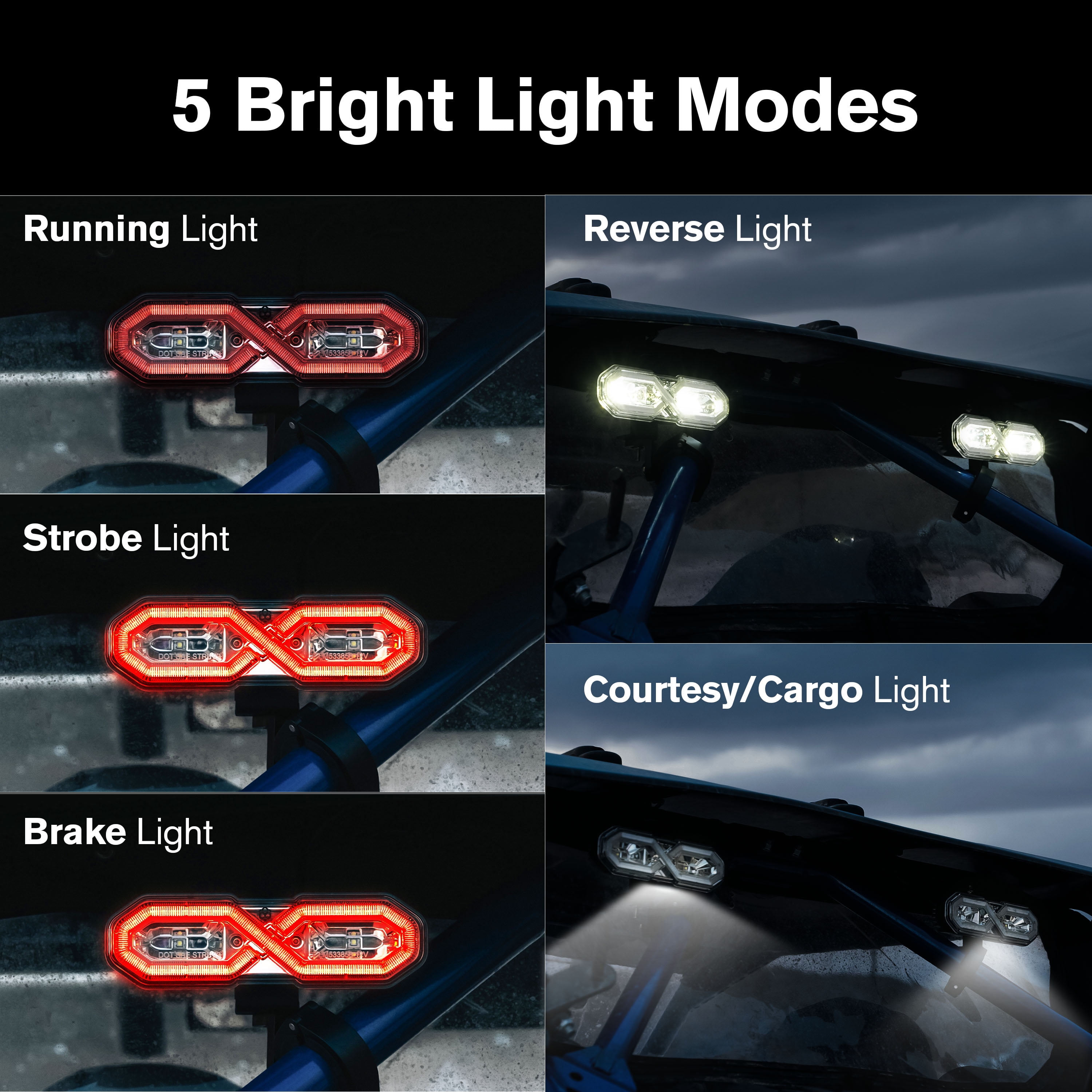 YADA LM533858 7 Inch LED Chase Light Bars fits UTV - Walmart.com YADA LM533858 7 Inch LED Chase Light Bars fits UTV - Walmart.com