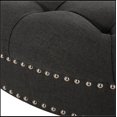 thumbnail image 5 of Upholstered Round Tufted Ottoman, 5 of 6