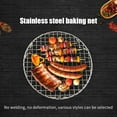 Round Cooking Rack Grill Rack Bake Steam Grill Stainless Steel Suitable