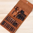 thumbnail image 1 of Kit Professionnel de Manucure en Acier Inoxydable 16 Pièces Sangle Clou Clipper Pédicure Kit (16 Pièces), 1 of 4