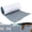 Light Grey with Blue Seam, variant on ToppiJoy 5mm Thickness EVA Boat Flooring Foam Decking Sheet Marine Floor Boat Mat Boat Carpet Sheet for Motorboat RV Yacht Kayak Surfboard Swimming Pool(Blue White Camouflage)