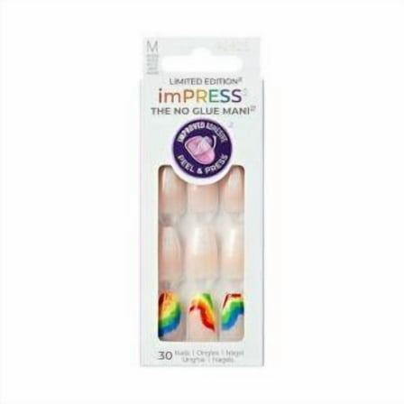 Kiss imPRESS Press-On Manicure, Got Pride