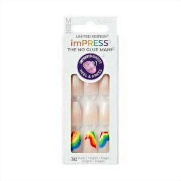 Kiss imPRESS Press-On Manicure, Got Pride