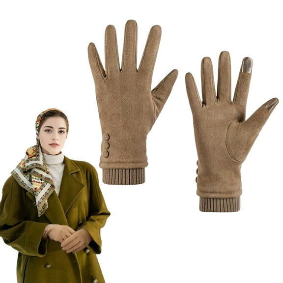 2-Pack Women's Winter Touch Screen Gloves - Windproof,  Lined & Extra Warm Thermal Gloves for Women Driving, Texting ，Cold Winter Casual,riding,driver and Other Winter Outdoor Activities.