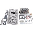 thumbnail image 1 of Manifold & Carburetor Kit for Small Block - Chevy, 1 of 1