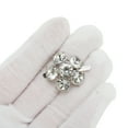 thumbnail image 3 of Unique Bargains 2 Pcs Shoe Accessories Fashionable Floral Pin Back Shoe Decorations White, 3 of 5