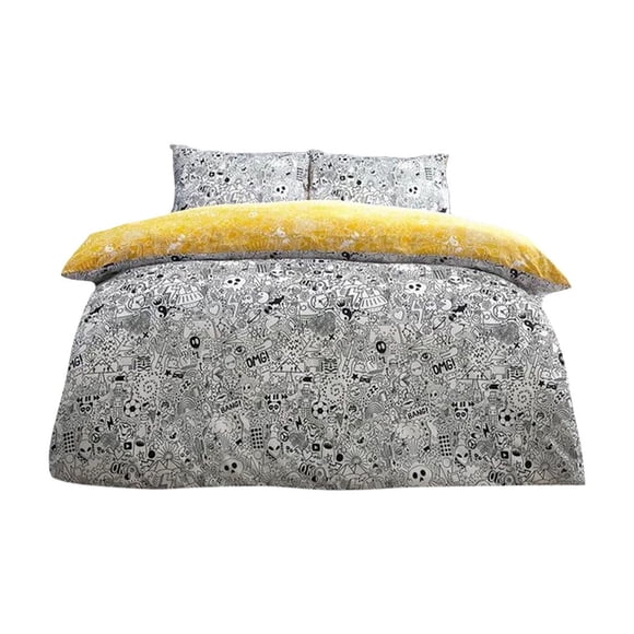 Style Lab Doodle Duvet Cover Set