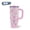 Pink Checkered, variant on Cely x TAL 32oz Stainless Steel Skye Tumbler with Handle and Fip-up Straw, Zebra
