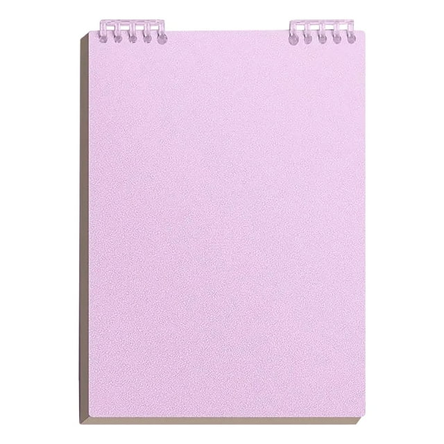 Purple Plastic-Cover Journal with 60 Sheets for Schol Note-Taking