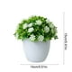 thumbnail image 3 of Arreglo de bonsái de flores artificiales | Decoración floral de imitación realista | Plástico y tela | 6 Colores | Resistente a la decoloración | Bajo mantenimiento | Centro de mesa para oficina en, 3 of 6