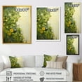 thumbnail image 4 of Designart "Eco-Friendly Symphony of Green Plants I" Floral Framed Wall Art - Modern Green Abstract Botanicals Living Room Framed Canvas Art, 4 of 6