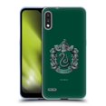 thumbnail image 1 of Head Case Designs Officially Licensed Harry Potter Chamber Of Secrets I Slytherin Crest Soft Gel Case Compatible with LG LG K22, 1 of 7