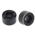 thumbnail image 1 of 2pcs 1,9 2,2 Pouces Roue Moyeu Hexagonal, Élargir Adaptateur Laiton Jante Noire pour Voiture de Contrôle à Distance, 1 of 8