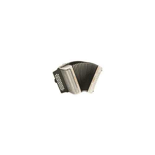 Hohner 3500FW Corona II Diatonic Accordion (FBEb Keys, Pearl White)