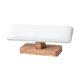 thumbnail image 4 of Expositor de relojes de madera, soporte para pulseras, soporte para coleteros, organizador de joyas Blanco, 4 of 9