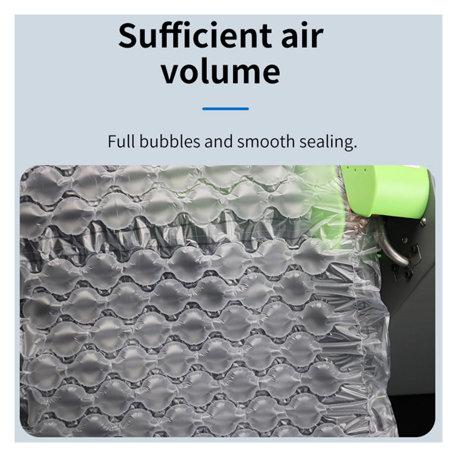 Buffer Air Cushion Machine Buffer Air Pillow Packing Inflator Automatic Filling Air Pillow Bag Bubble Film Bubble Bag Machine