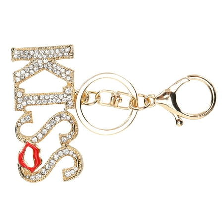 

Crystal Kiss Keychain Color And Light Key Chain For Keychains Car Pendants Bag Ornaments For Most People