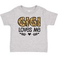 thumbnail image 3 of Inktastic Gigi Loves Me Grandchild Leopard Boys or Girls Toddler T-Shirt, 3 of 5