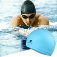 thumbnail image 5 of Swimming Hat Ear Protection Coating High Elasticity Swimming Sports Bathing Caps, 5 of 5