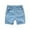 Light blue, variant on Kiviey Boy Shorts 100% Cotton Denim Shorts Thin Shorts Size 2T-8Y