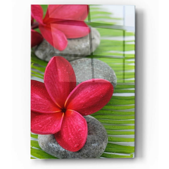Epic Art 'Wabi Sabi II,' Acrylic Glass Wall Art, 12"x16"