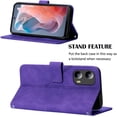 thumbnail image 4 of Case for Motorola Moto G 5G 2024 Wallet Case, Moto G 5G 2024 Phone Case with Card Holder Kickstand Magnetic Durable Leather Shockproof Cover for Moto G 5G 2024 Purple YBS, 4 of 12