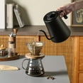 thumbnail image 3 of 1pc Electric Kettles, Gooseneck Electric Kettle with ±1℉ Temperature Control, 304 Stainless Steel Inner Liner for Quick Heating - Ideal for Pour Over Coffee & Brewing Tea, Boiling Hot Water, 3 of 7