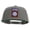 Dk Grey, variant on 82nd Airborne Military Embroidered 5 Panel Flat Bill Twill Snapback Solid Cap - Dk Grey OSFM