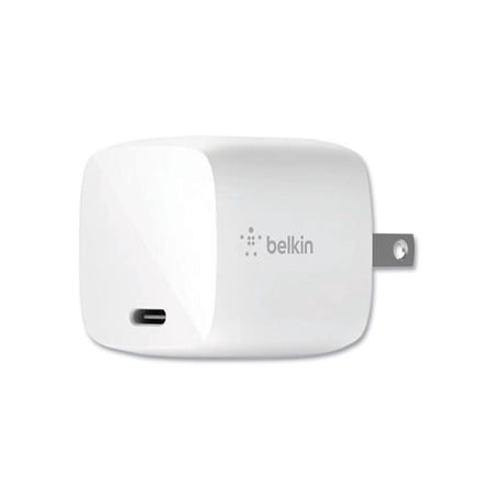 UPC: 0745883837540 | Belkin BoostCharge USB-C PD 3.0 PPS Wall Charger 30W Power Adapter WCA005DQWH