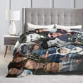 thumbnail image 5 of Josh Actor Hutcherson Blanket Soft Throw Blanket Micro Fleece Fuzzy Blankets Thin Bed Couch Decor for Men Women Adult Nap Bedroom Office All Season 50x40 in, 5 of 9