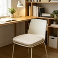 thumbnail image 3 of Tepsmf Chair Cushion Flax Linen U-Shaped Seat Pad With Ties Non Slip Dining Kitchen Desk Office Home Summer Comfort, 3 of 6