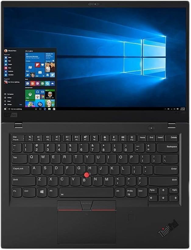 Lenovo ThinkPad X1 Carbon G8 Laptop – Intel i7-10610U, 16 GB RAM, 256 GB SSD, Windows 11